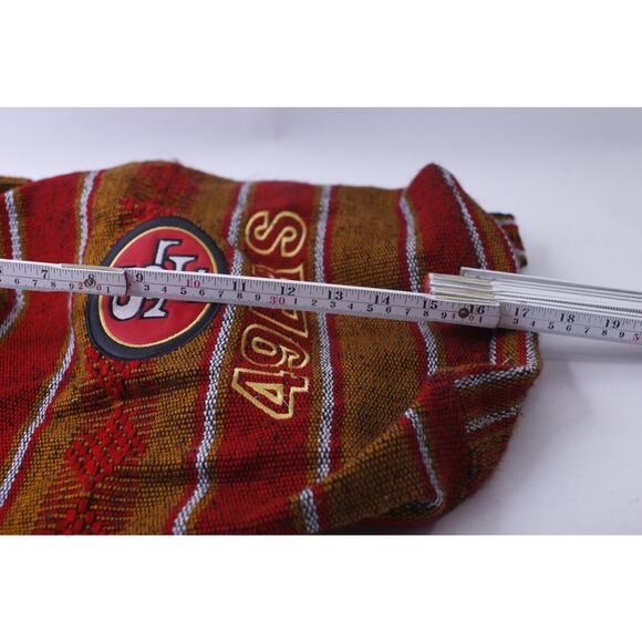 NFL San Francisco 49rs, Backpack, Red-Orange Striped, Sports, Team Gear, - Picture 3 of 4